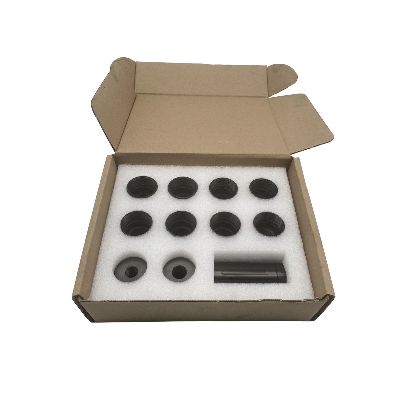 For any 1.375''X24 Cone shaped parts Stainless Steel Sealed End Cap Black