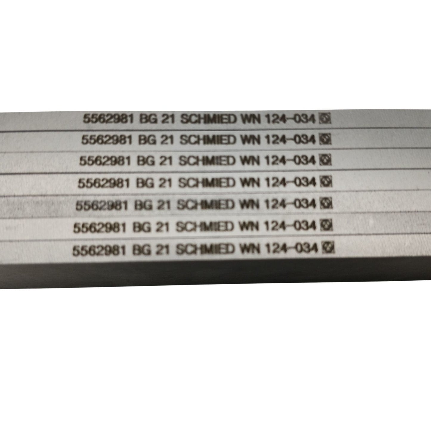 7Pcs Carbon Vanes WN124-034 90133000007 for Becker DVT3.60/DVT3.80 170*39*4mm
