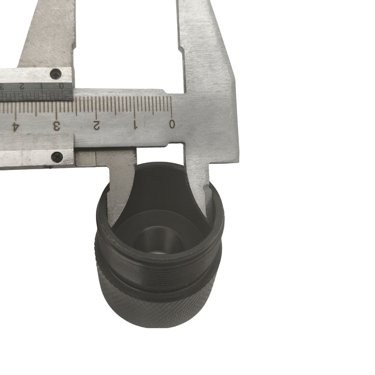 For any 1.375''X24 Cone shaped parts Stainless Steel Sealed End Cap Black